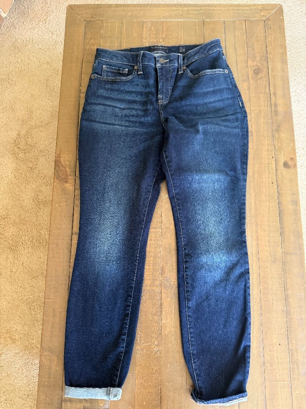 LUCKY BRAND NEW Womens Blue Jeans DARK Stretch Sz. 8/29 Reg